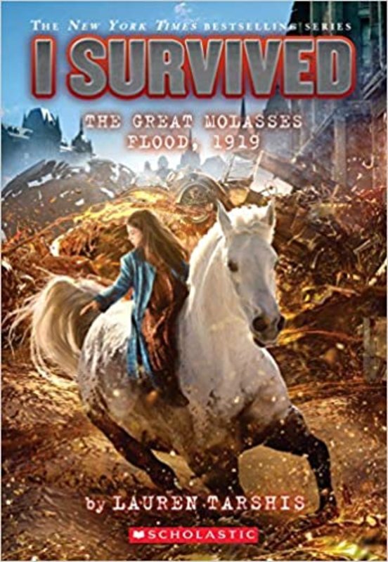 Book cover for "I Survived The Great Molasses Flood, 1919" by Lauren Tarshis