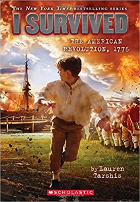 Book cover for "I Survived the American Revolution, 1776" by Lauren Tarshis