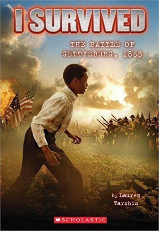 Book cover for "I Survived the Battle of Gettysburg, 1863" by Lauren Tarshis