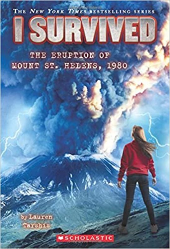 Book cover for "I Survived the Eruption of Mount St. Helens, 1980" by Lauren Tarshis