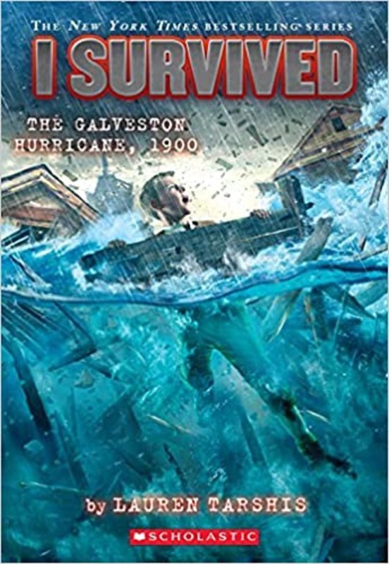 Book cover for "I Survived the Galveston Hurricane, 1900" by Lauren Tarshis