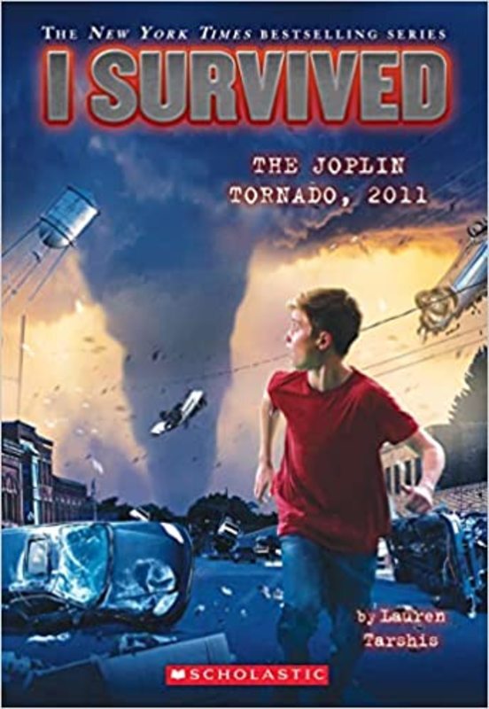 Book cover for "I Survived the Joplin Tornado, 2011" by Lauren Tarshis