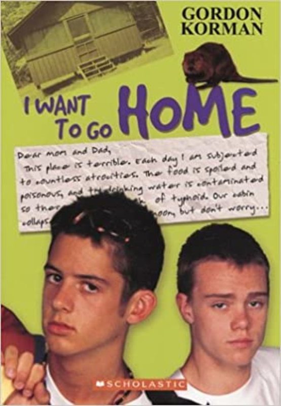 Book cover for "I Want to Go Home" by Gordon Korman