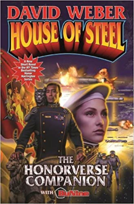 Book cover for "House of Steel" by David Weber