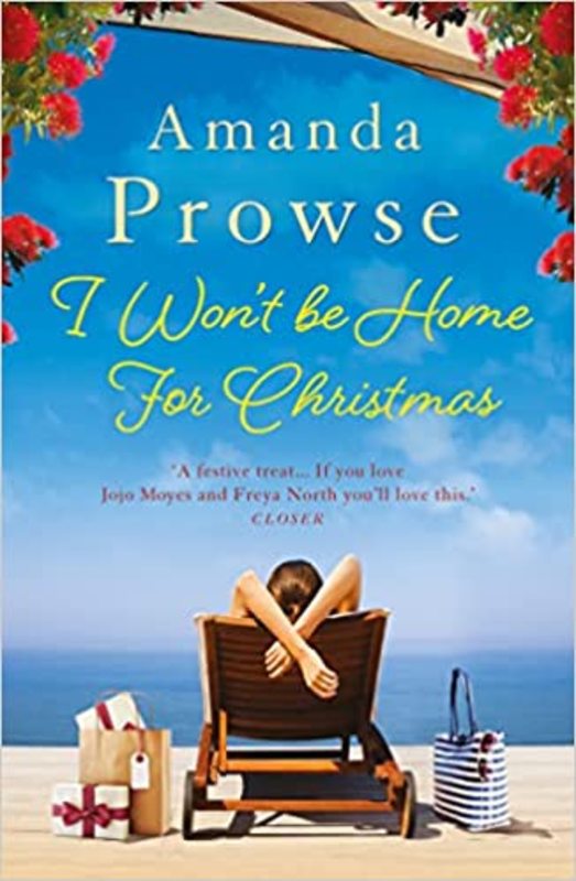 Book cover for "I Won't Be Home for Christmas" by Amanda Prowse