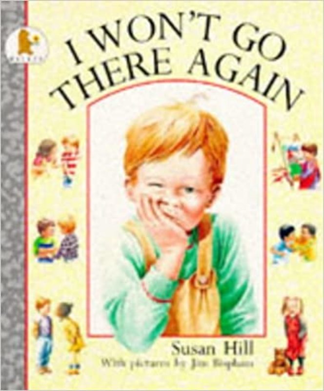 Book cover for "I Won't Go There Again" by Susan Hill