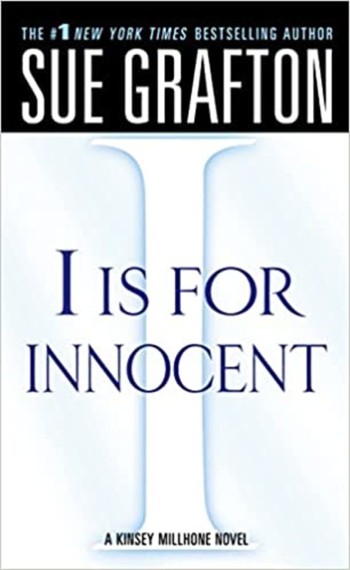 Book cover for "I is for Innocent" by Sue Grafton