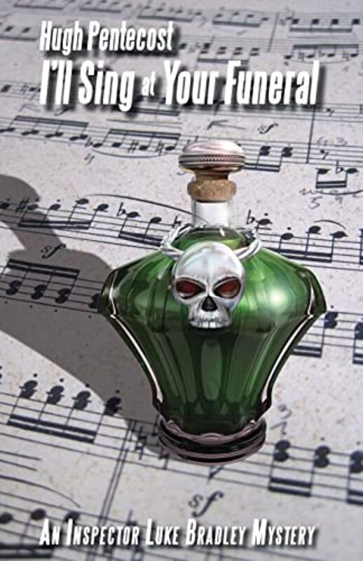 Book cover for "I'll Sing at Your Funeral" by Hugh Pentecost