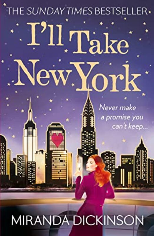 Book cover for "I'll Take New York" by Miranda Dickinson