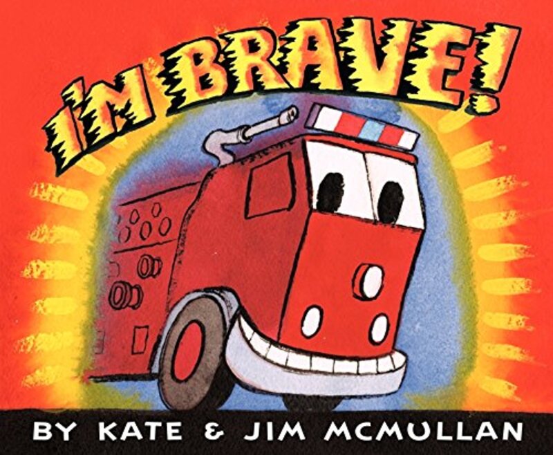 Book cover for "I'm Brave!" by Kate McMullan