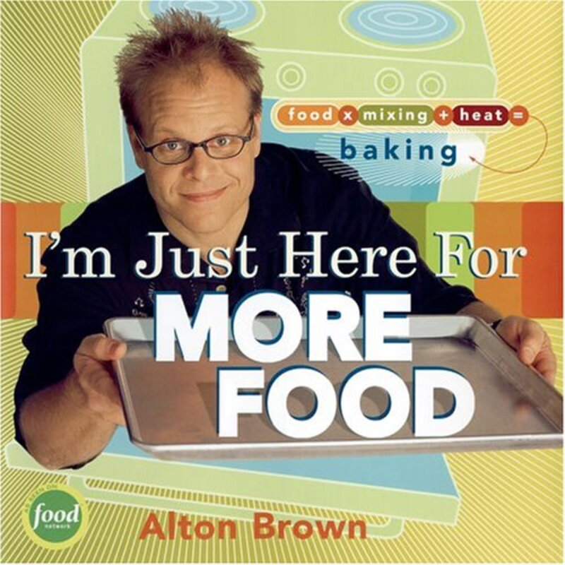 Book cover for "I'm Just Here for the Food"