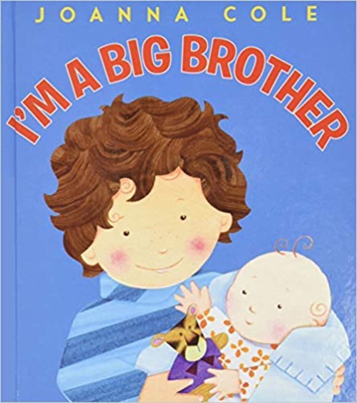 Book cover for "I'm a Big Brother" by Joanna Cole