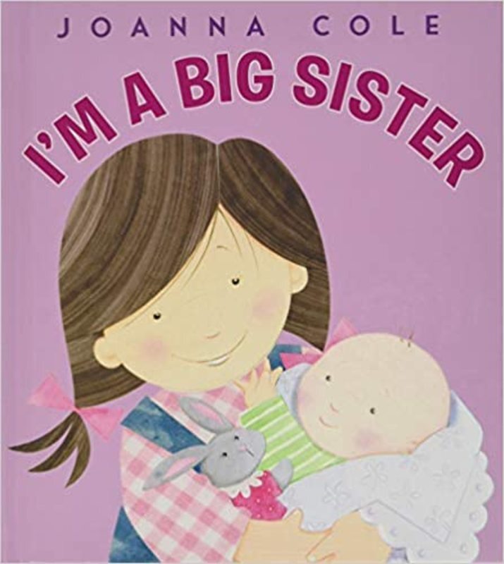 Book cover for "I'm a Big Sister" by Joanna Cole