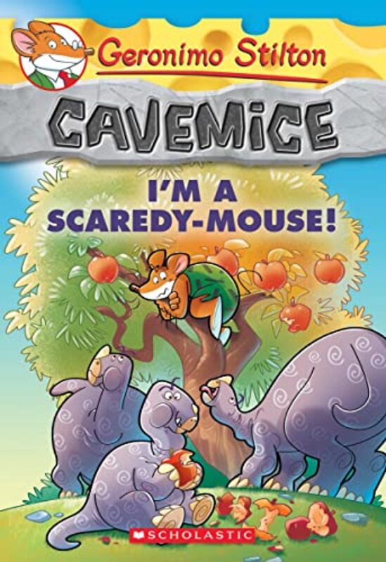Book cover for "I'm a Scaredy-Mouse!" by Elisabetta Dami