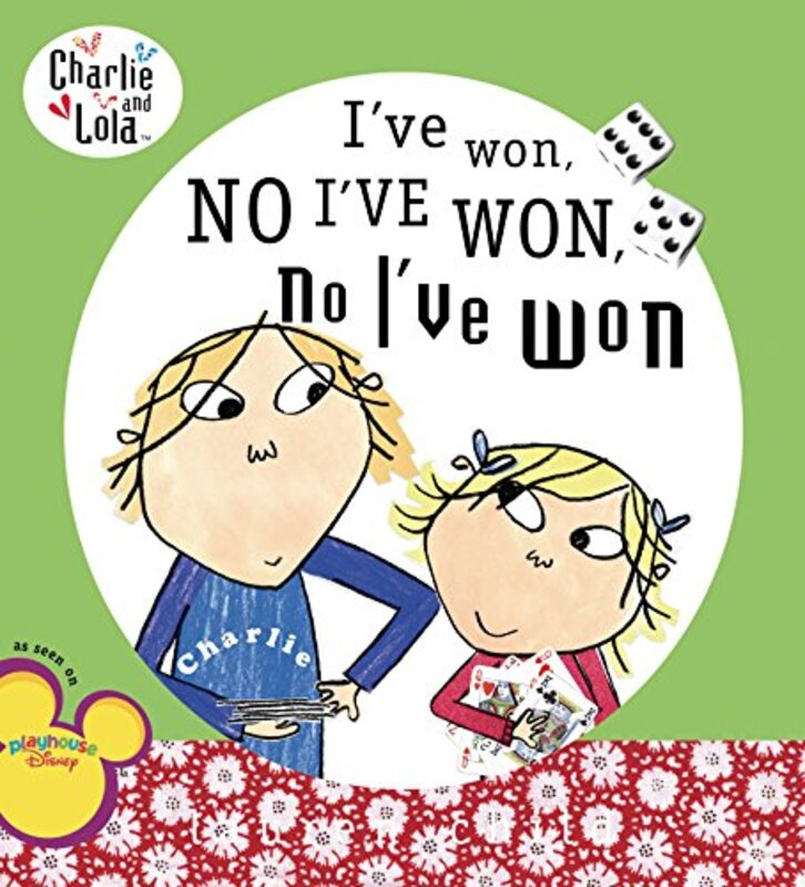 Book cover for "I've Won, No I've Won, No I've Won" by Lauren Child