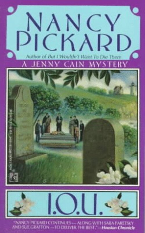 Book cover for "I.O.U." by Nancy Pickard