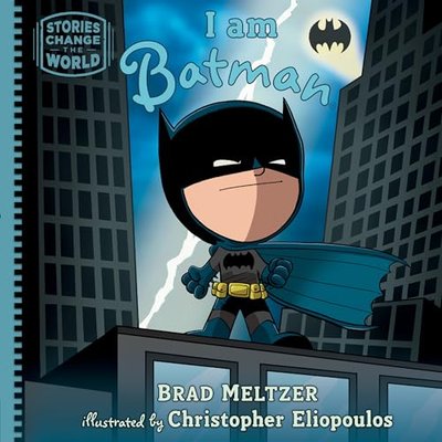Book cover for "I Am Batman" by Brad Meltzer