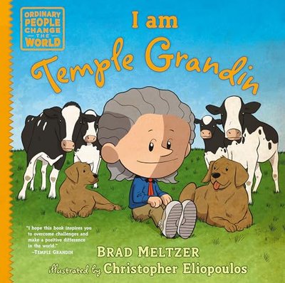 Book cover for "I Am Temple Grandin" by Brad Meltzer