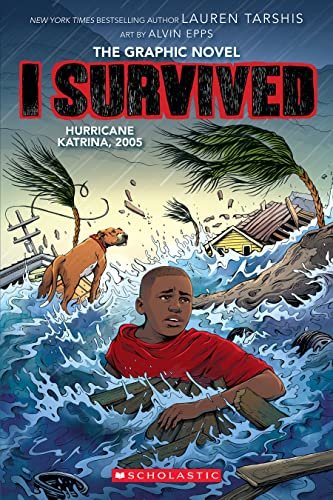 Book cover for "I Survived Hurricane Katrina, 2005" by Lauren Tarshis