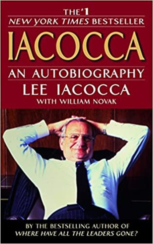 Book cover for "Iacocca" by Lee Iacocca