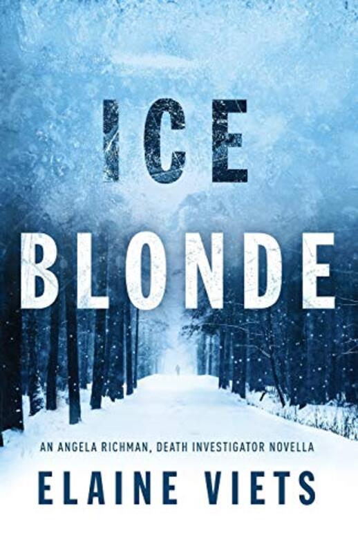 Book cover for "Ice Blonde" by Elaine Viets