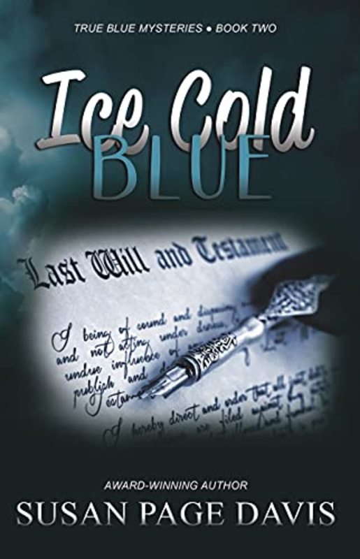 Book cover for "Ice Cold Blue" by Susan Page Davis