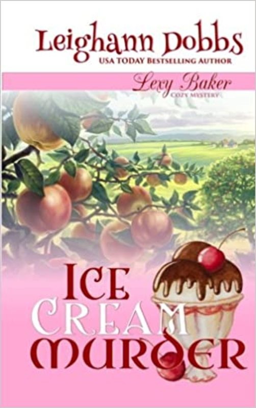 Book cover for "Ice Cream Murder" by Leighann Dobbs
