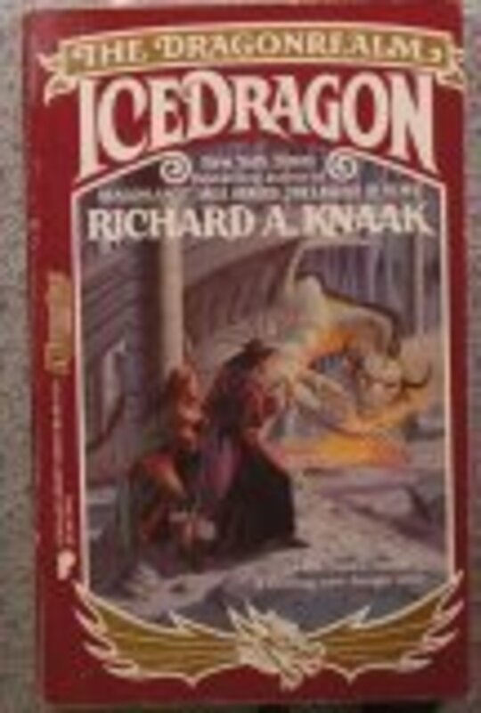 Book cover for "Ice Dragon" by Richard A Knaak