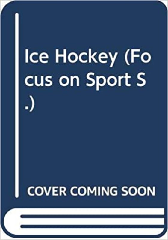Book cover for "Ice Hockey" by Gary Paulsen