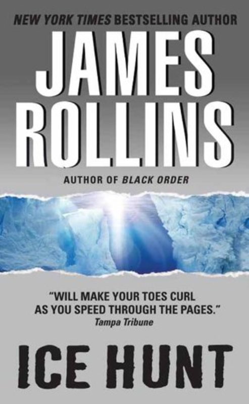 Book cover for "Ice Hunt" by James Rollins