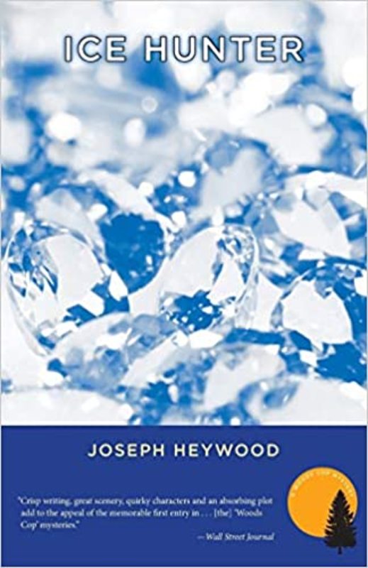 Book cover for "Ice Hunter" by Joseph Heywood