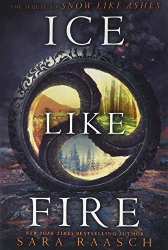 Book cover for "Ice Like Fire" by Sara Raasch