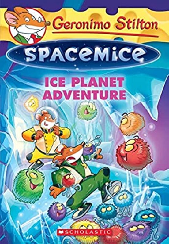 Book cover for "Ice Planet Adventure" by Elisabetta Dami