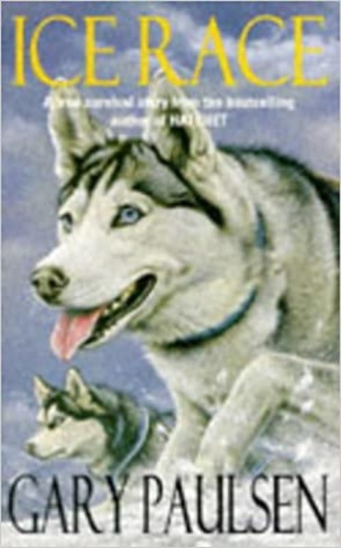 Book cover for "Ice Race" by Gary Paulsen