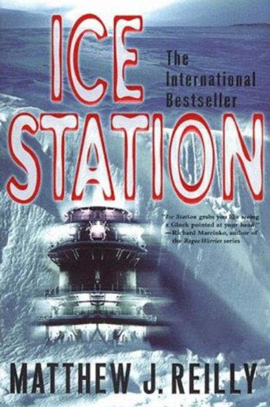 Book cover for "Ice Station" by Matthew Reilly
