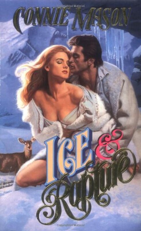 Book cover for "Ice and Rapture" by Connie Mason