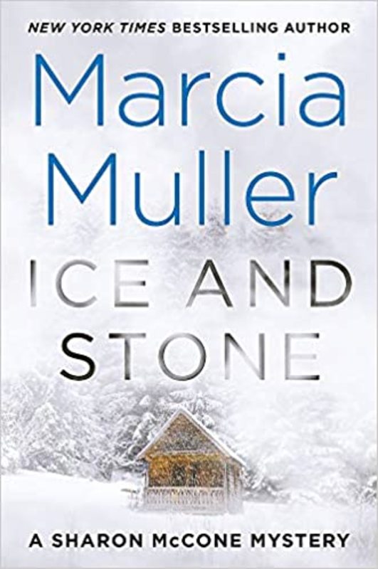 Book cover for "Ice and Stone" by Marcia Muller