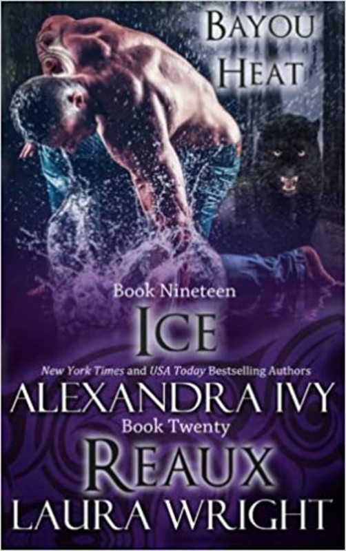 Book cover for "Ice/Reaux" by Laura Wright