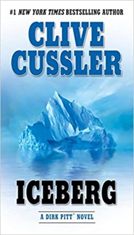 Book cover for "Iceberg" by Clive Cussler