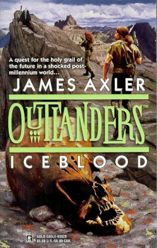 Book cover for "Iceblood" by James Axler