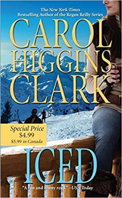 Book cover for "Iced" by Carol Higgins Clark