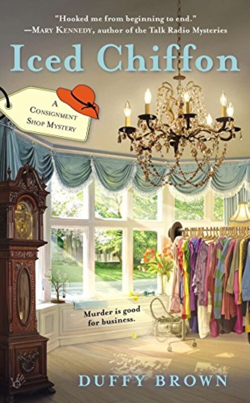 Book cover for "Iced Chiffon" by Duffy Brown