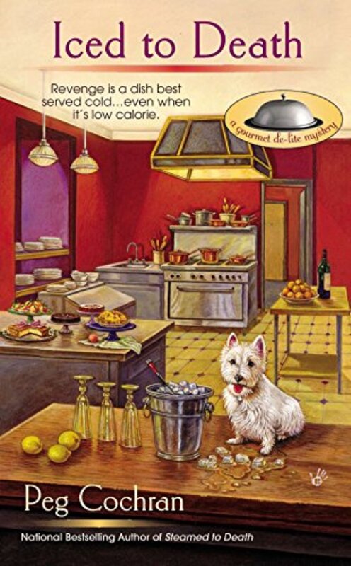 Book cover for "Iced to Death" by Peg Cochran