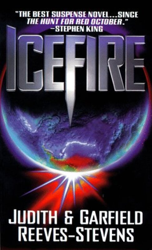 Book cover for "Icefire" by Judith and Garfield Reeves Stevens