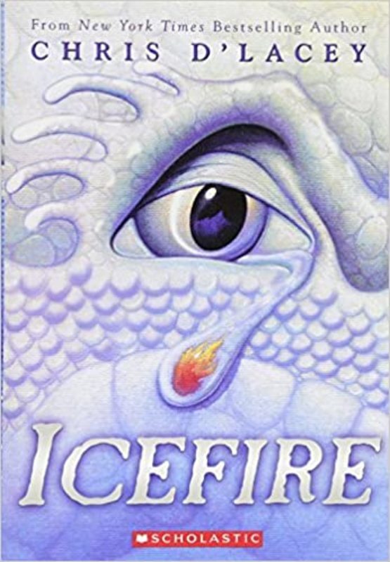 Book cover for "Icefire" by Chris d'Lacey
