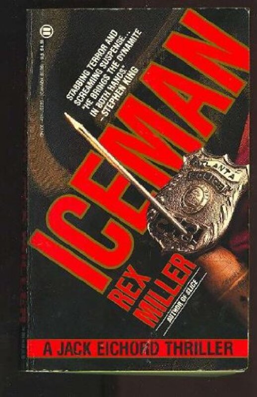 Book cover for "Iceman" by Rex Miller