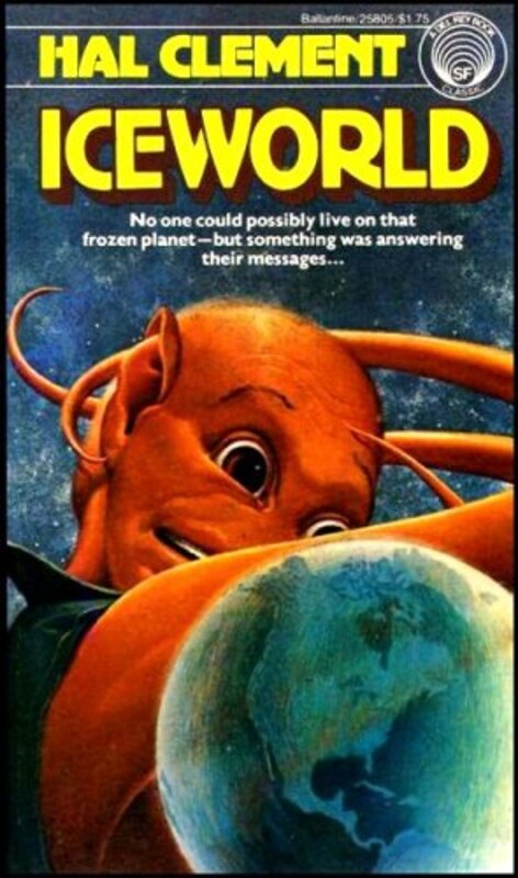 Book cover for "Iceworld" by Hal Clement