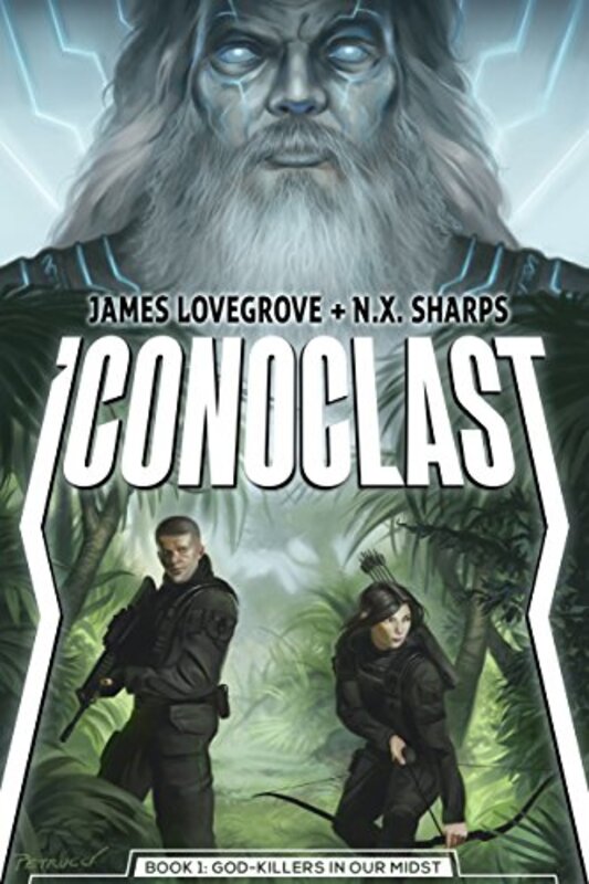 Book cover for "Iconoclast" by James Lovegrove