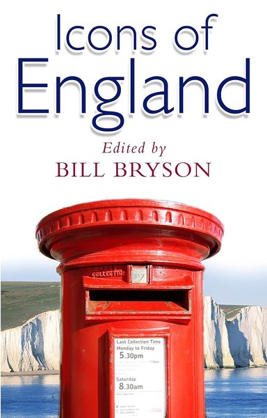 Book cover for "Icons of England" by Bill Bryson