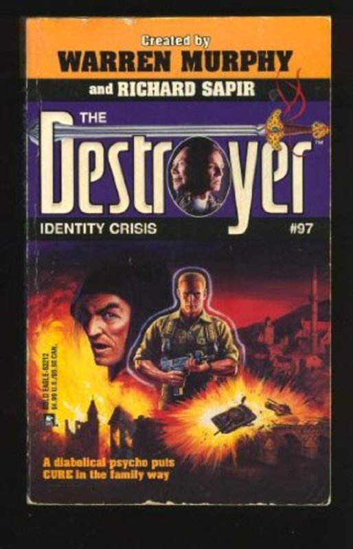 Book cover for "Identity Crisis" by Warren Murphy